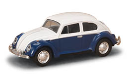 094-452670600 - H0 - VW Käfer blau/weiß
